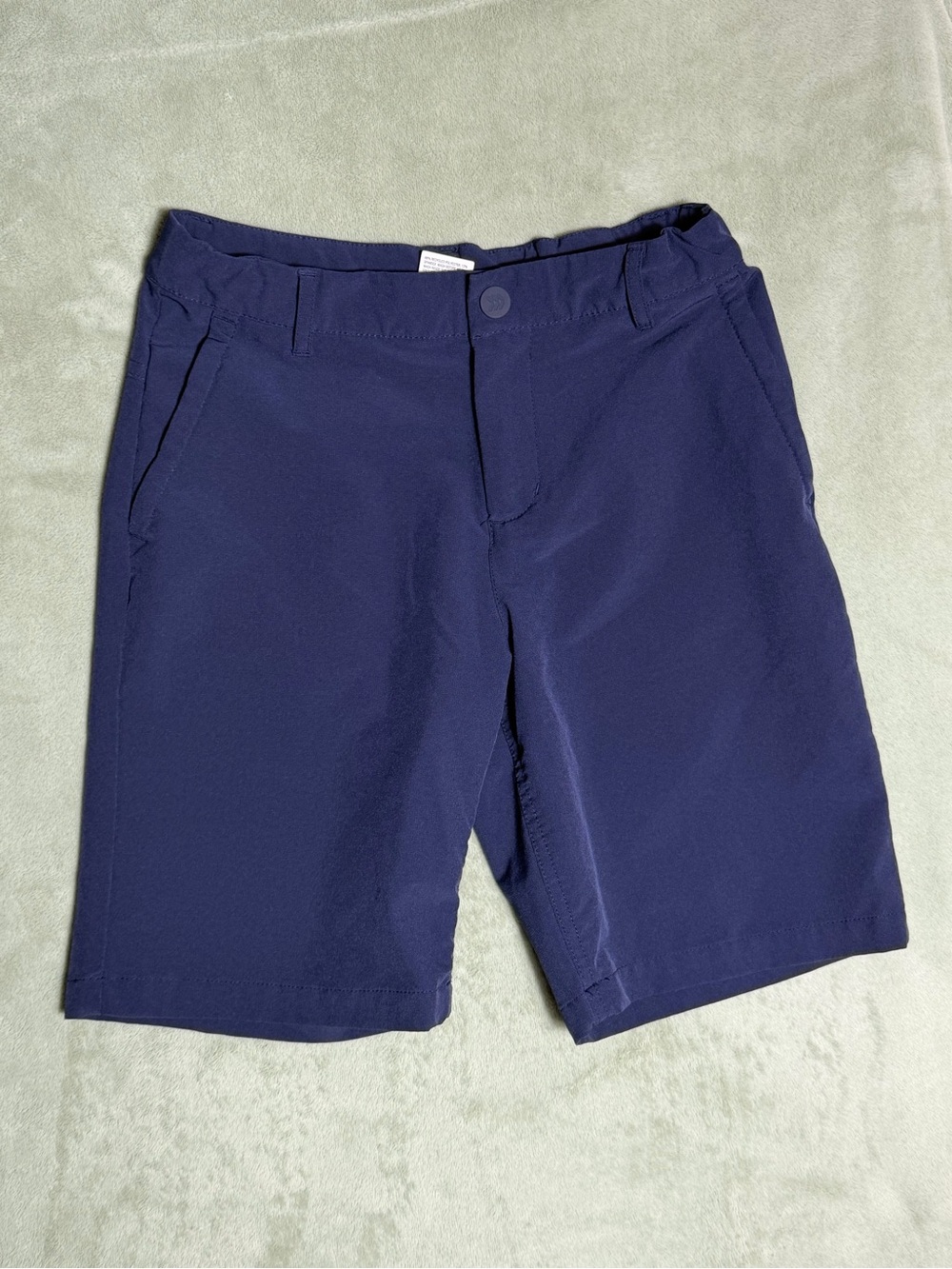all in motion Navy Stretch Bermuda Shorts